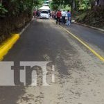 Managua: Construyen 6 cuadras de pavimento en zona rural