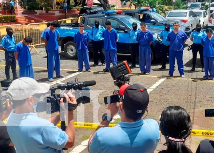 Foto: Policía de Nicaragua captura a más 40 sujetos, entre ellos por robos / TN8