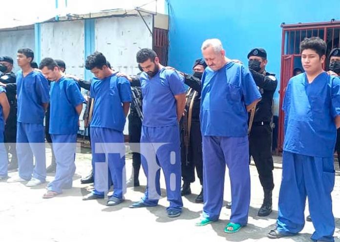 Foto: La Policía nacional Captura a 12 presuntos delincuentes en Carazo / TN8