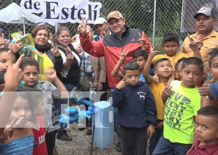 Proyectos de agua potable llegan a familias de Estelí