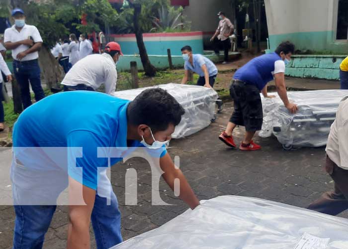 MINSA entrega camas al Hospital Asunción de Juigalpa 