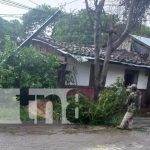 Fuertes lluvias y vientos dejan serias afectaciones en Somoto