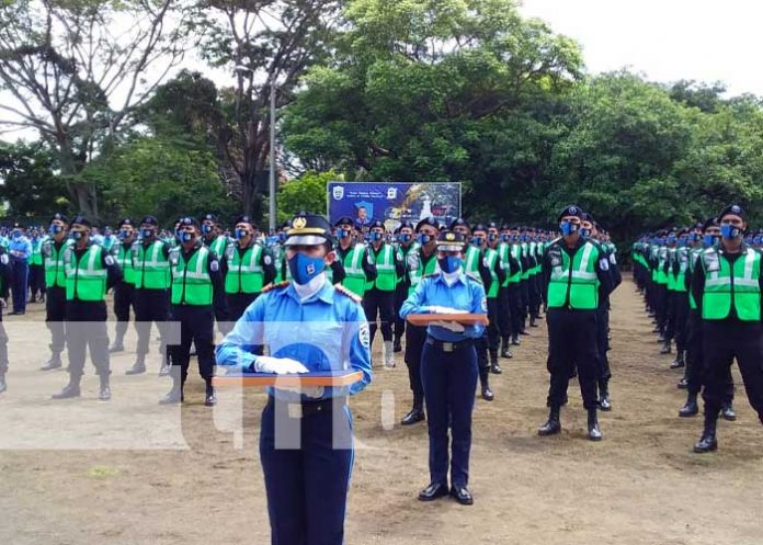 Unos mil nuevos oficiales garantizaran seguridad a las familias de Nicaragua