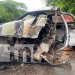 Violento accidente de tránsito en Juigalpa