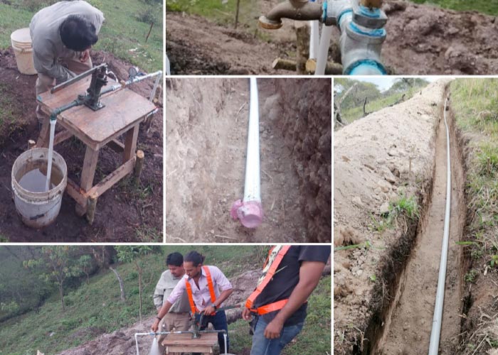 El Gobierno de Nicaragua avanza en instalación de tuberías