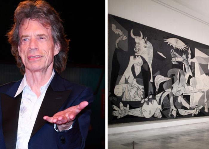 Mick Jagger aprovechó que el museo estaba cerrado 