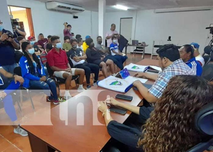 Conferencia de prensa sobre Campeonato de Atletismo en Nicaragua