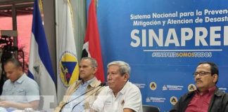 Reunión con instituciones de Nicaragua para ver el tema climático