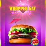 Burger King Austria, presentando su último Whooper