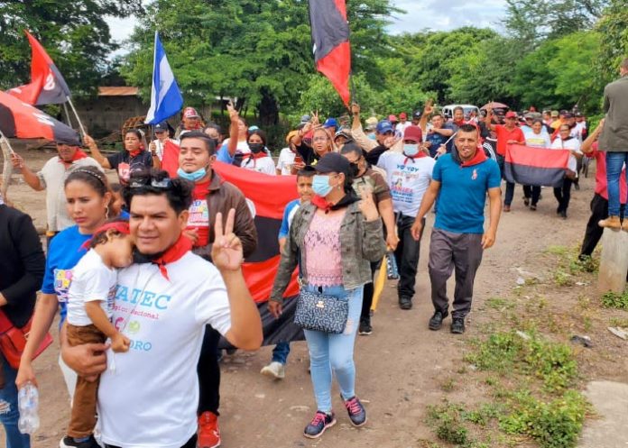 Juventud Sandinista en Matagalpa Sur realiza Caminata de Victorias