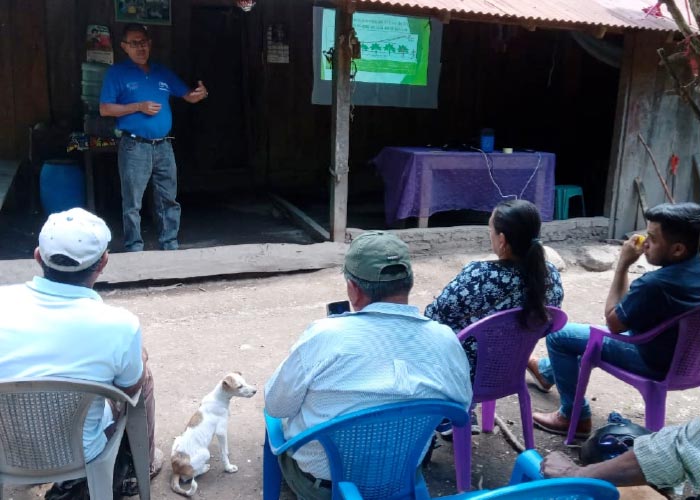 Se realizó capacitación a productores de granos básicos de Matagalpa