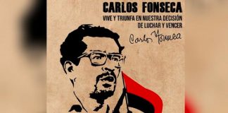 Nicaragua saluda a Carlos Fonseca en su cumpleaños número 86