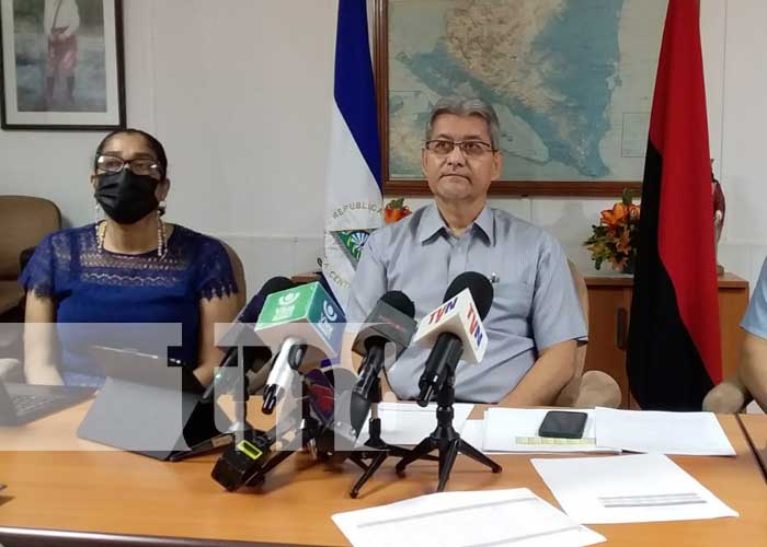 Conferencia de prensa sobre acuerdo TLC entre China y Nicaragua