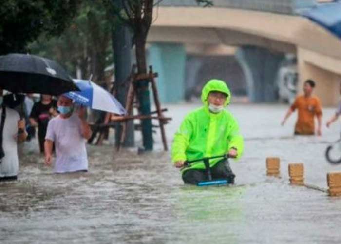 China activó nivel 3 de respuesta tras las fuertes lluvias e inundaciones 