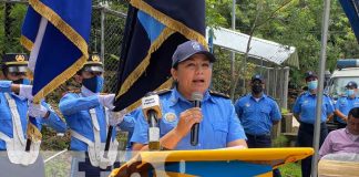Inauguración de Comisaría de la Mujer en Cinco Pinos, Chinandega