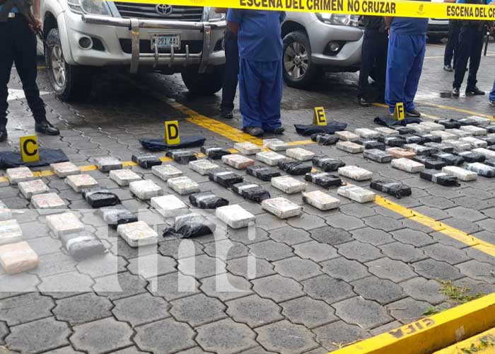 Incautación de gran cantidad de cocaína en Acoyapa, Chontales
