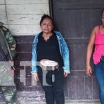 Mujeres capturadas con cocaína en Cárdenas, Rivas