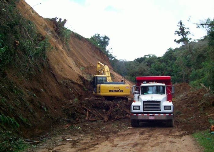 Alertas ante deslizamientos en Costa Rica