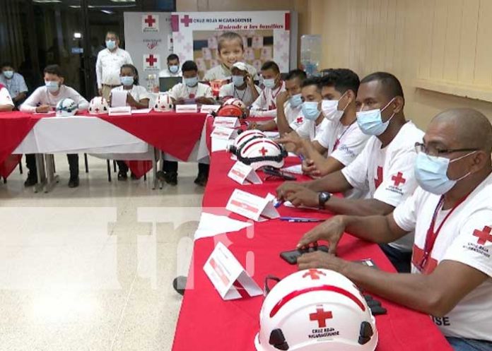 Capacitación de la Cruz Roja Nicaragüense
