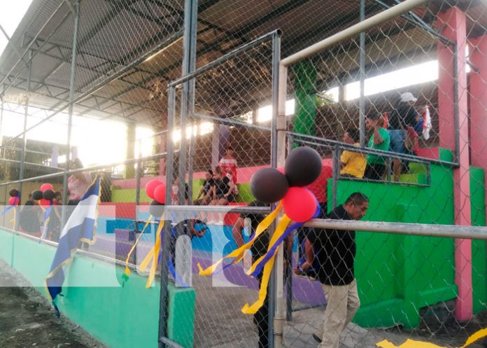 Ometepe: Gobierno de Nicaragua inaugura mejoras en estadio de béisbol