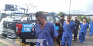 Delincuentes presos por cometer delitos en Boaco