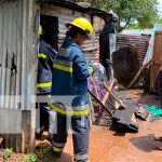 Incendio afecta una vivienda en Juigalpa, Chontales