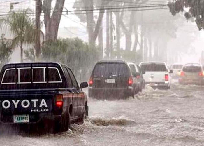 Alerta verde por lluvias en departamentos de Honduras