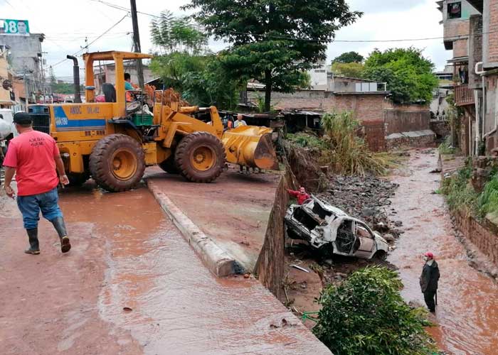 Siete muertos y más de 3 mil afectados tras el azote de lluvias en Honduras
