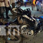 Escena de accidente de tránsito en Jalapa