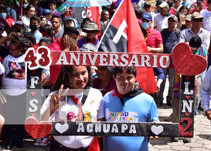 Conmemoración de la liberación de Achuapa, en León