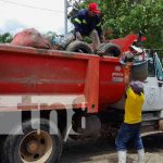 Alcaldía municipal y el MINSA realizan jornada de limpieza en Matiguás