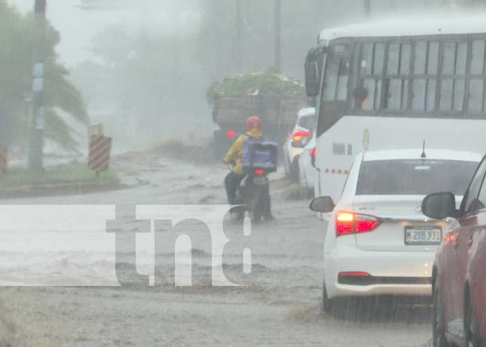 Copiosas lluvias en Managua, Nicaragua