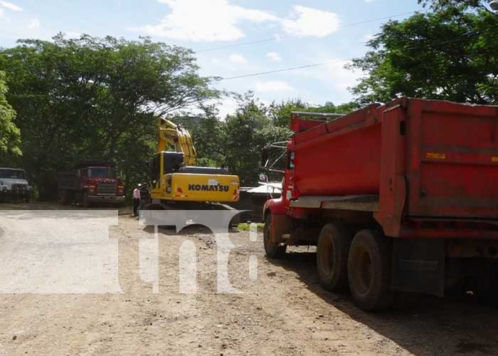 Mejoras de caminos en Somoto hacia Icalupe