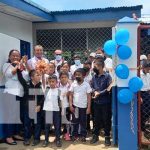 Inauguración de mejoras en colegio de una comunidad de Masaya