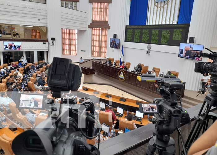  Sesión en la Asamblea Nacional de Nicaragua
