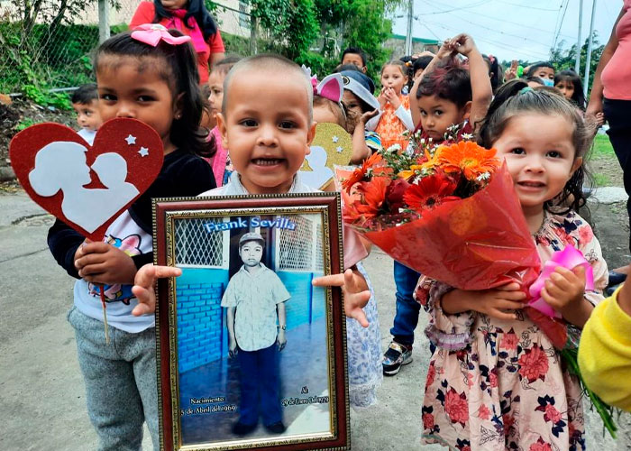 En Matagalpa se conmemoró el 43 aniversario del niño mártir Frank Sevilla