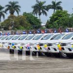 Entrega de vehículos y ambulancias para el MINSA en Nicaragua