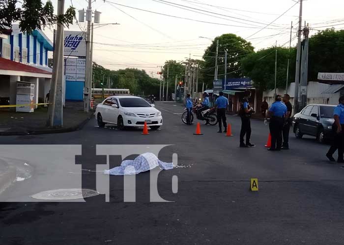 Anciano que encontraron fallecido en una calle de Managua