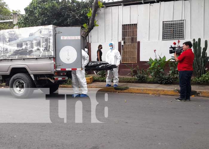 Reportan el fallecimiento de una persona en una vivienda del barrio Santa Ana, Managua