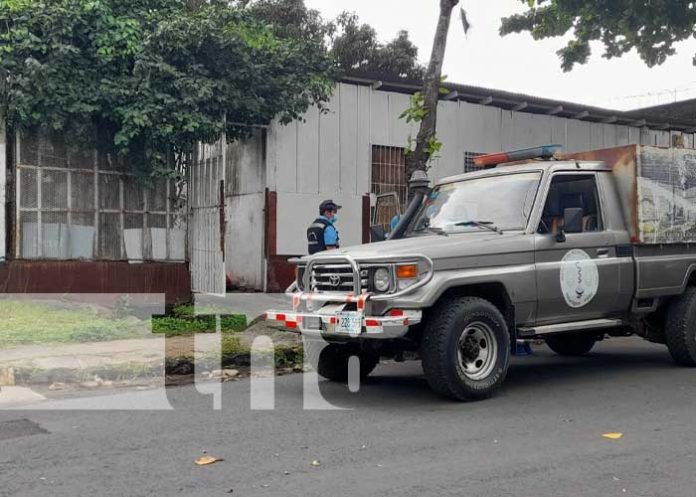 Reportan el fallecimiento de una persona en una vivienda del barrio Santa Ana, Managua