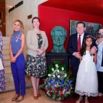 Nicaragua depósito ofrenda floral al Busto del Poeta Ruso Aleksandr Pushkin