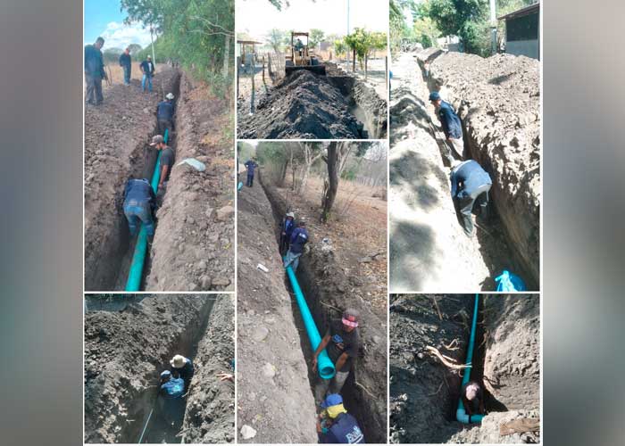 ENACAL avanza en el proyecto de agua en Chagüitillo, Sébaco