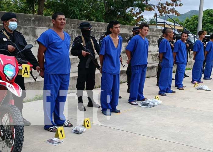 Captura de presuntos delincuentes en Nueva Segovia