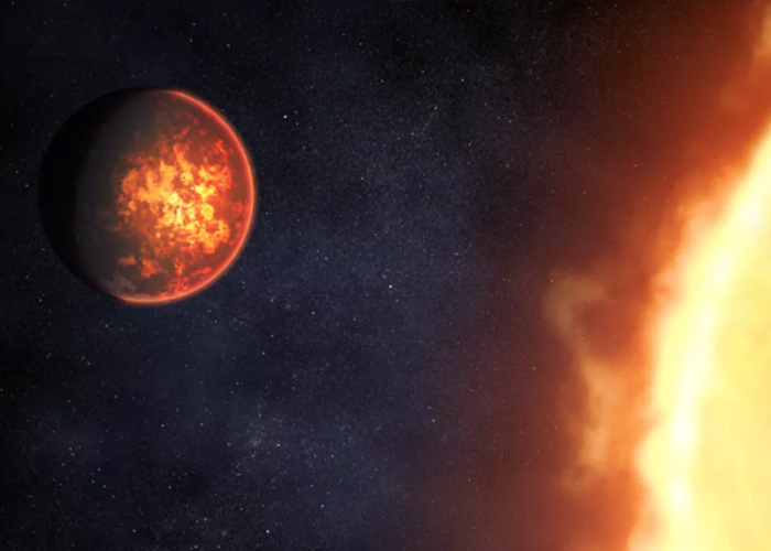El telescopio James Webb tiene como misión observar una "supertierra" de lava