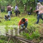 Jornada de reforestación en el departamento de Boaco