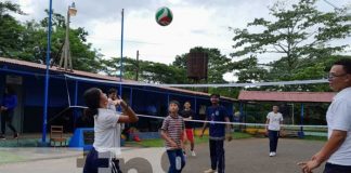 Competencia deportiva con la FES en Río San Juan