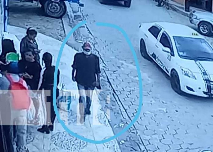 Momento de un robo descarado en Jalapa, Nueva Segovia
