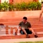 En Managua, pitbull impide el robo de la motocicleta de su amo