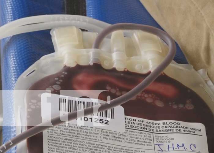 Jornada de donación de sangre en Estelí
