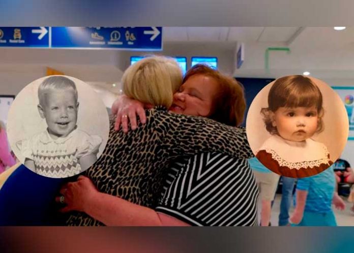 Separadas al nacer, después de 55 años se reencuentran dos hermanas